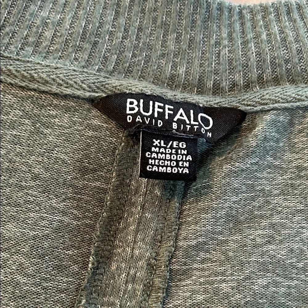 5 for 25$ Buffalo David Bitton Green Sweater